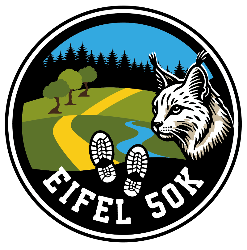 Logo EIFEL50K transparent Good Walking Club Rheinbach
